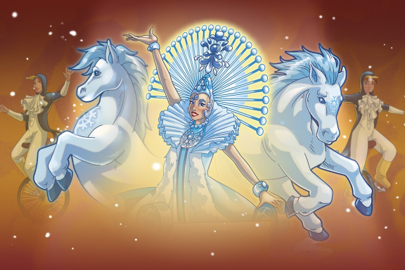 Снежная Королева на льду