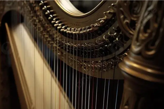 "Вечер с арфой", солистки - Анна Макарова (арфа), Наталья Свирская (сопрано), Алина Лексунова (фортепиано)